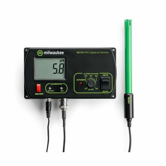 Testeur de ph continu avec sonde - mc110 - milwaukee