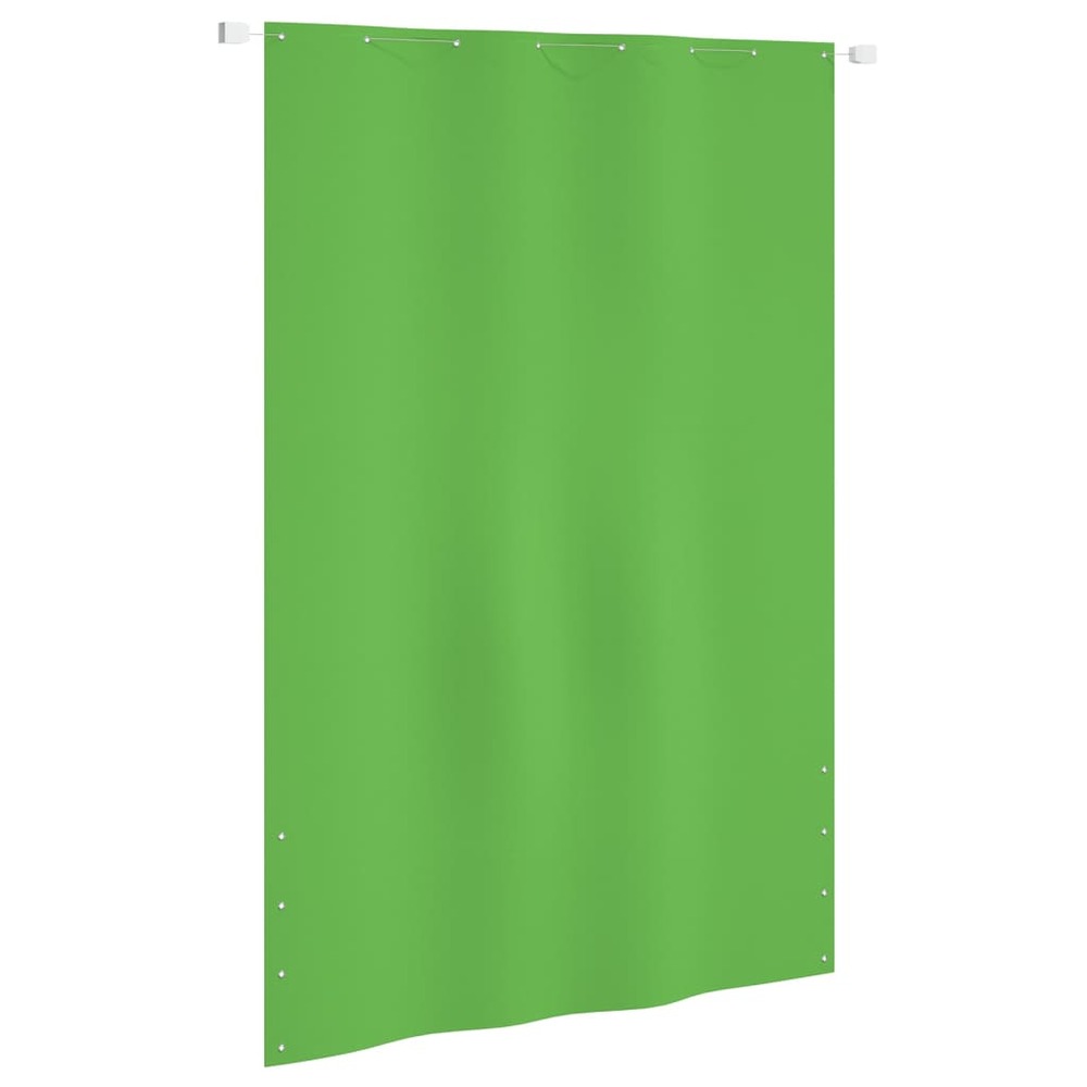 Écran de balcon vert clair 160x240 cm tissu oxford