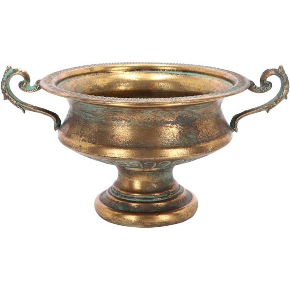 Vase en métal vieilli médicis modèle 1