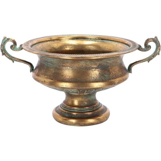 Vase en métal vieilli médicis modèle 1