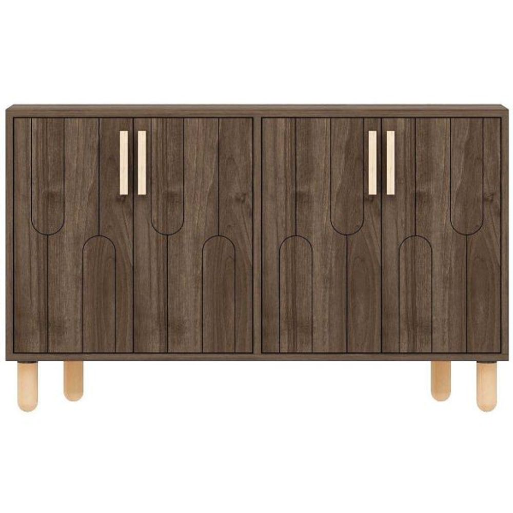 Buffet 4 portes en aggloméré vincent noyer