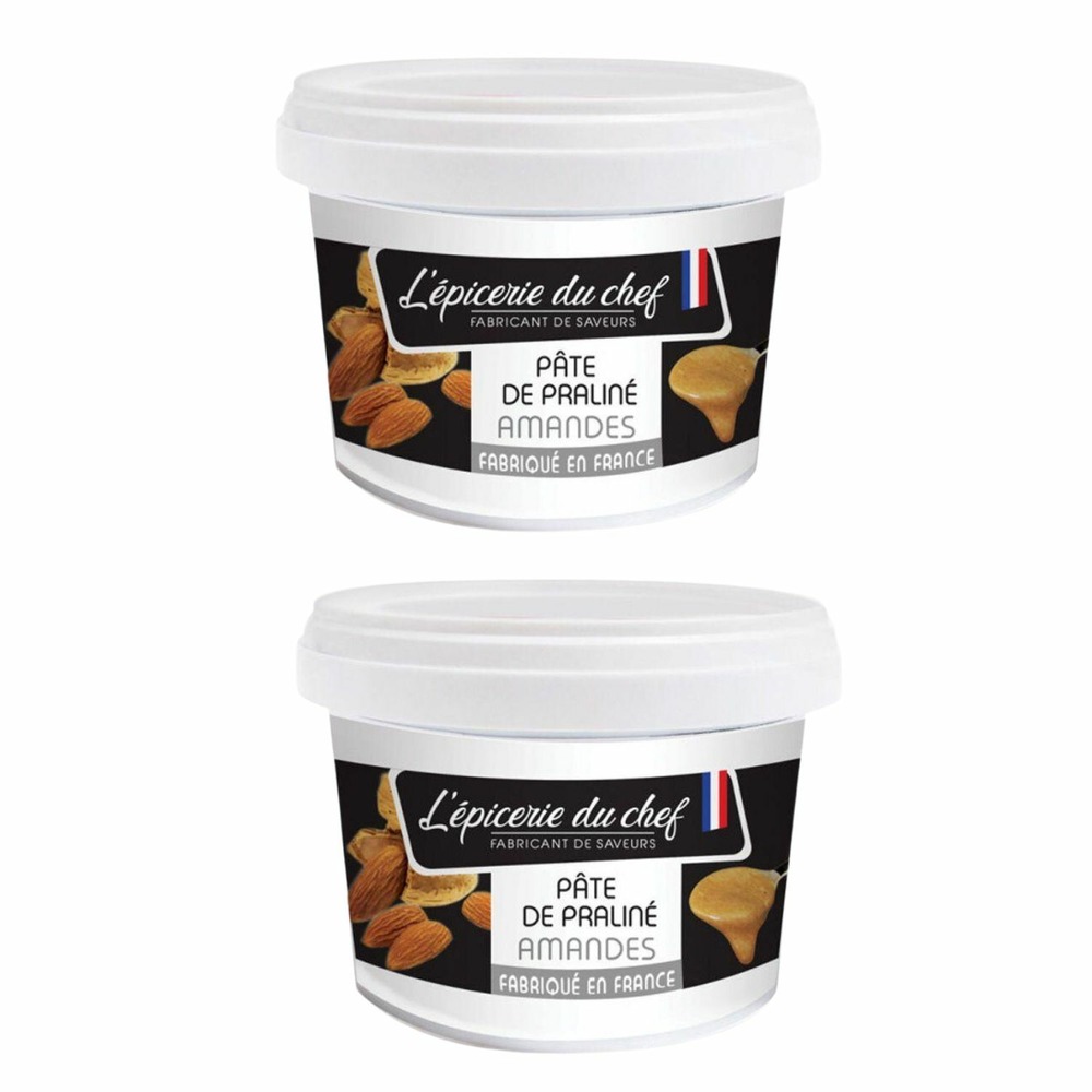 Pâte de praliné amandes 400 g