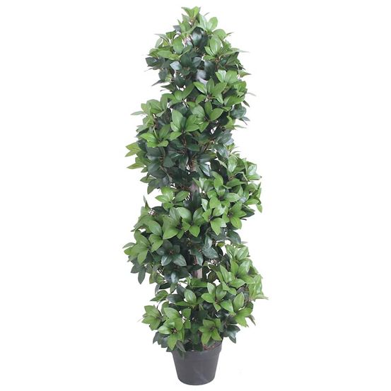 Plante artificielle avec pot laurier vert 120 cm