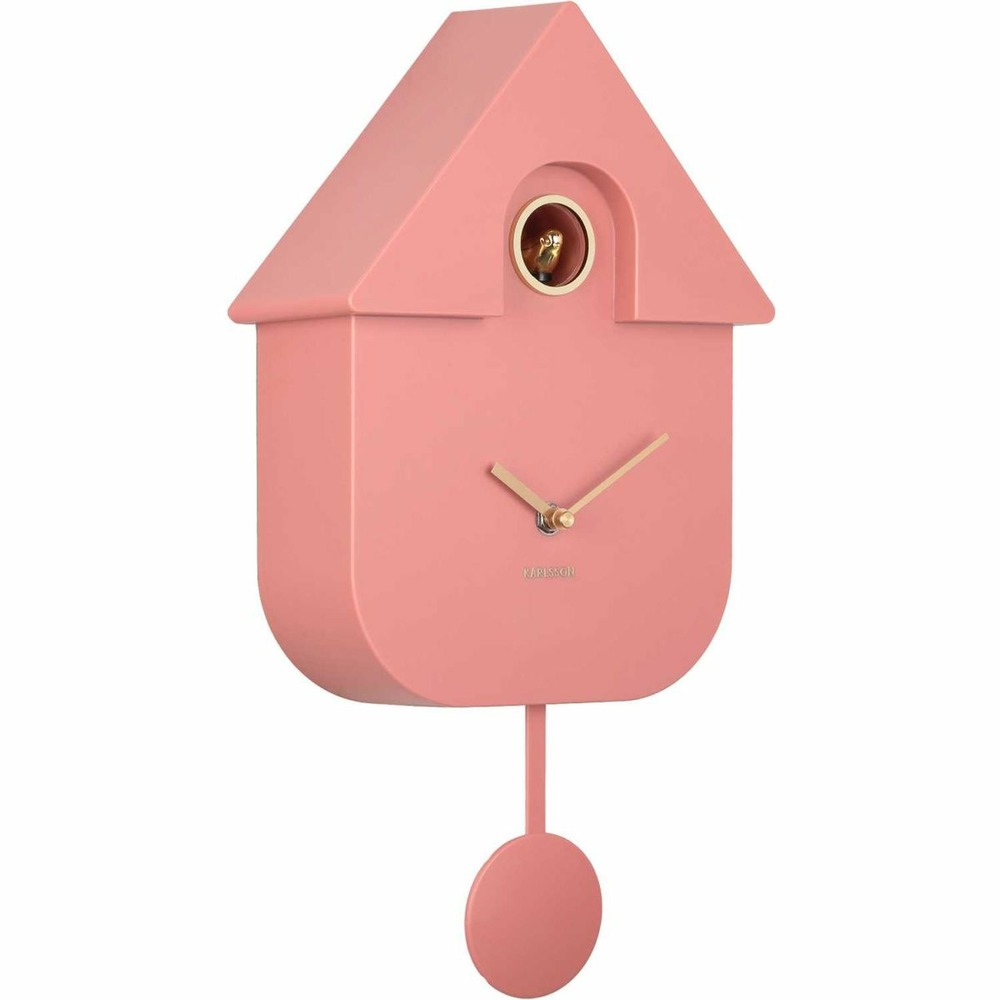 Horloge murale en abs modern cuckoo oro rose