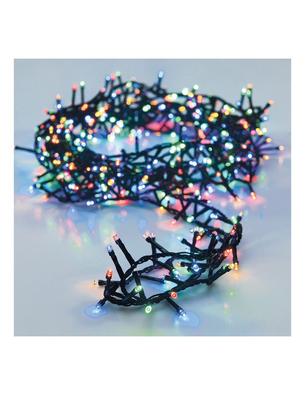 Guirlande led type épines 560 leds extra mulitcolor 14m