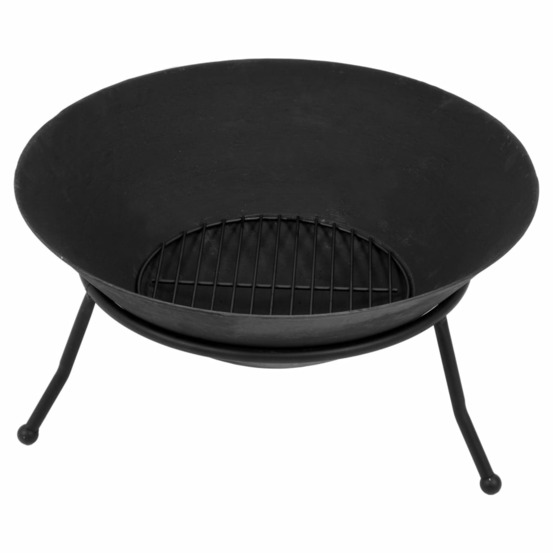 Foyer diamètre 60 cm noir