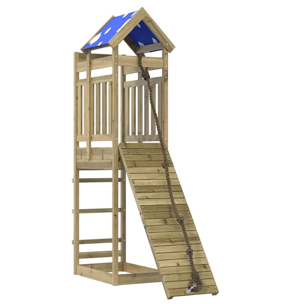 Aire de jeux d'extérieur bois de pin imprégné