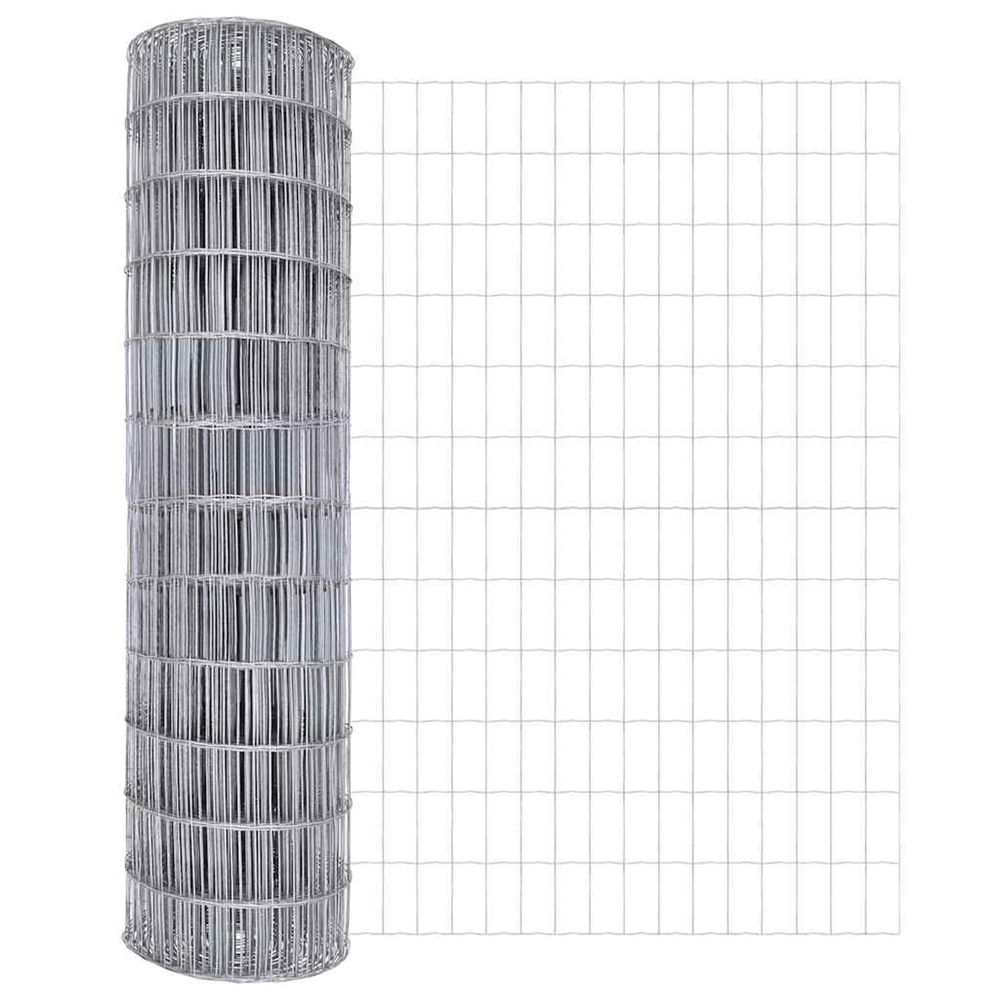 Clôture euro 1 x 10 m fer revêtu de pvc