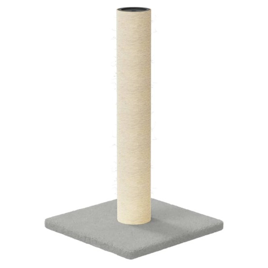Arbre à chat meuble tour grimper jouet grattage grattoir escalade plateforme clair 22 x 22 x 45 cm gris