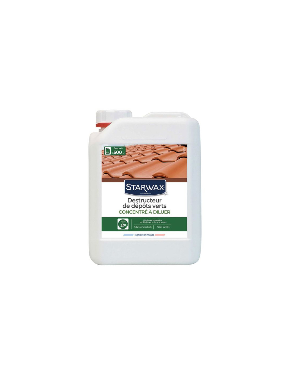 Destructeur de dépôts verts concentre 2.5l - starwax