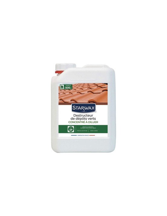 Destructeur de dépôts verts concentre 2.5l - starwax