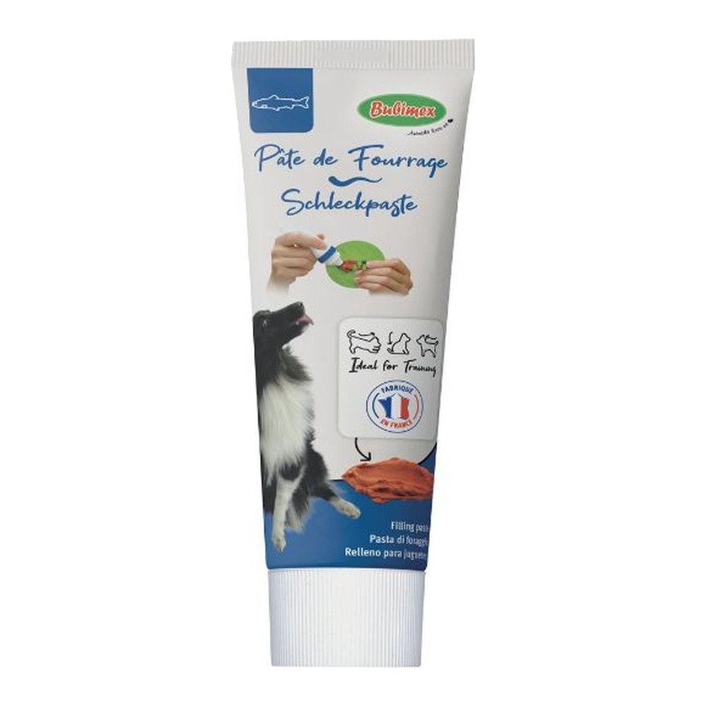Pâte de fourrage au saumon pour chien bubimex - 100 g