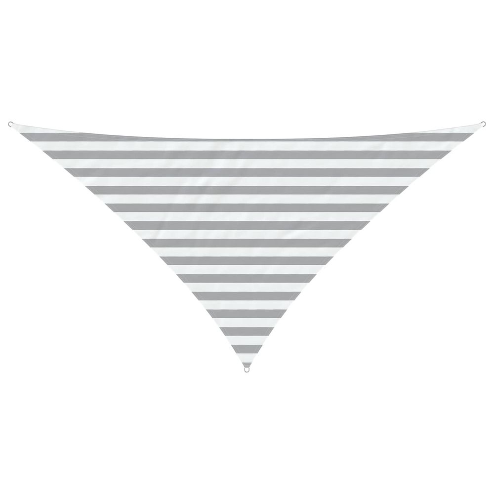 Voile d'ombre triangulaire 2,5 x 2,5 x 3,5 m