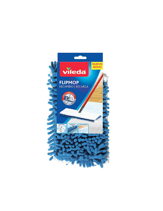 Vadrouille de remplacement pour vadrouille rabattable mf 162291 vileda