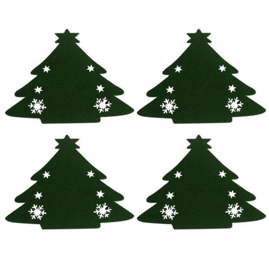 Porte couvert de noël - flocon