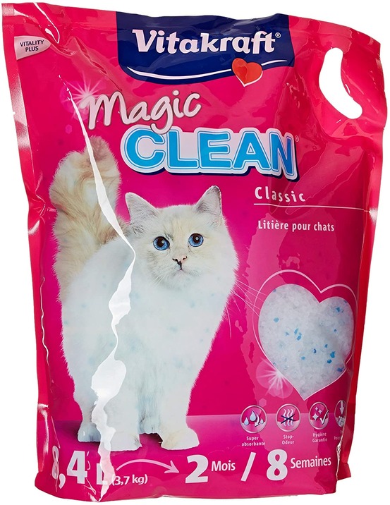 Litiere magic clean 2 mois