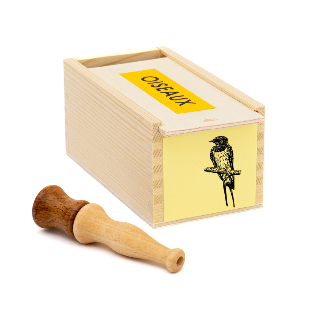 Appeau individuel hirondelle rustique (en coffret bois)
