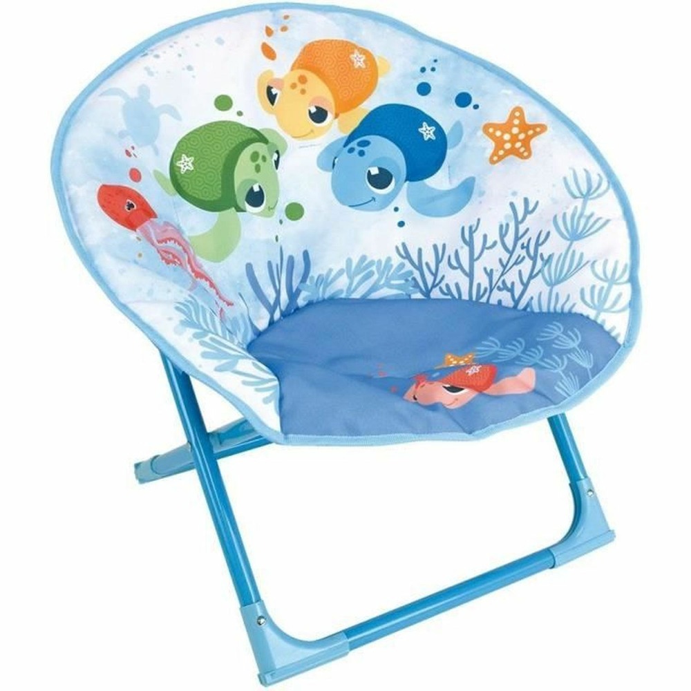 Ma petite carapace siège lune pliable tortues aquatiques enfant 47 x 54 x 42 cm