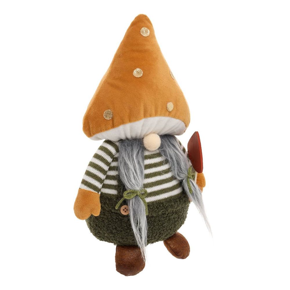 Gnome de noël sopi assis h. 25 cm