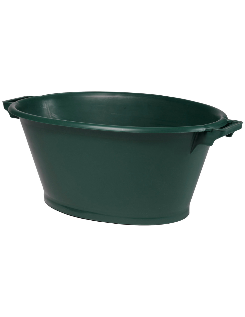 Bassine à linge ovale 70 litres avec poignées vert - eda