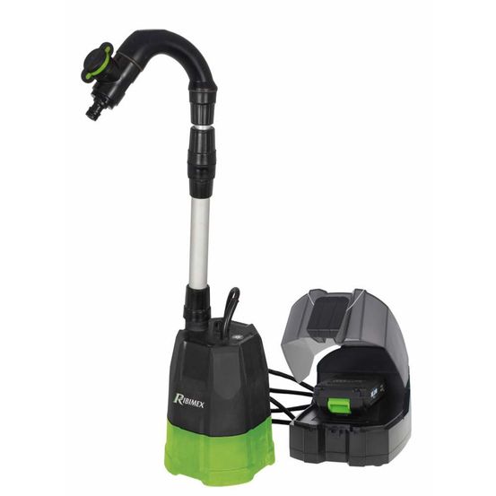 Pompe à eau immergée spécial vide-fût r-bat20 sans batterie ni chargeur