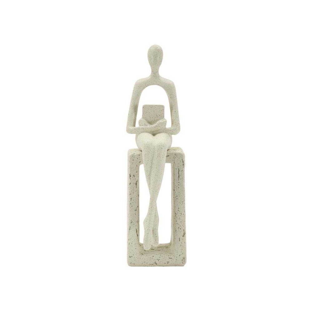 Statuette en polyrésine single stons 8.5 x 6.5 x 24 cm