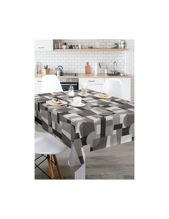 Protège table imprimé accesse deco nuance métal 140x20m - access deco