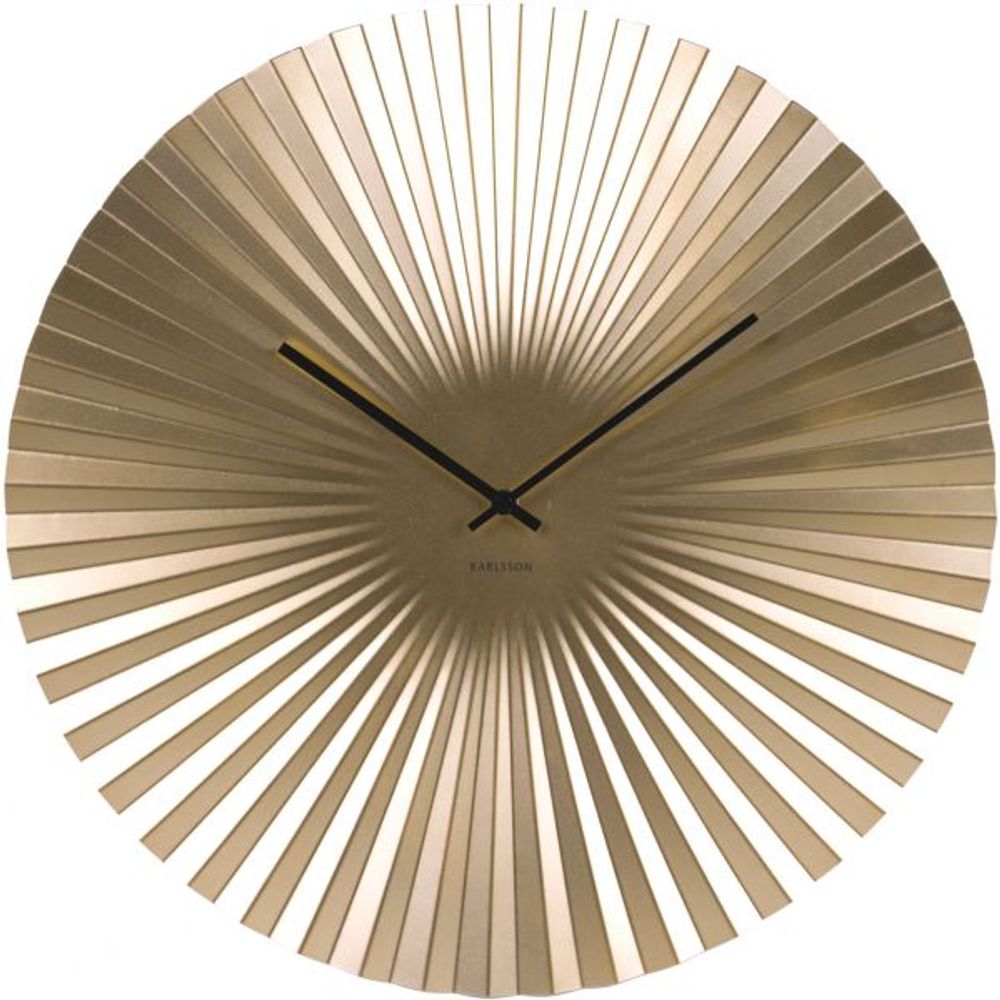 Horloge en métal sensu xl or