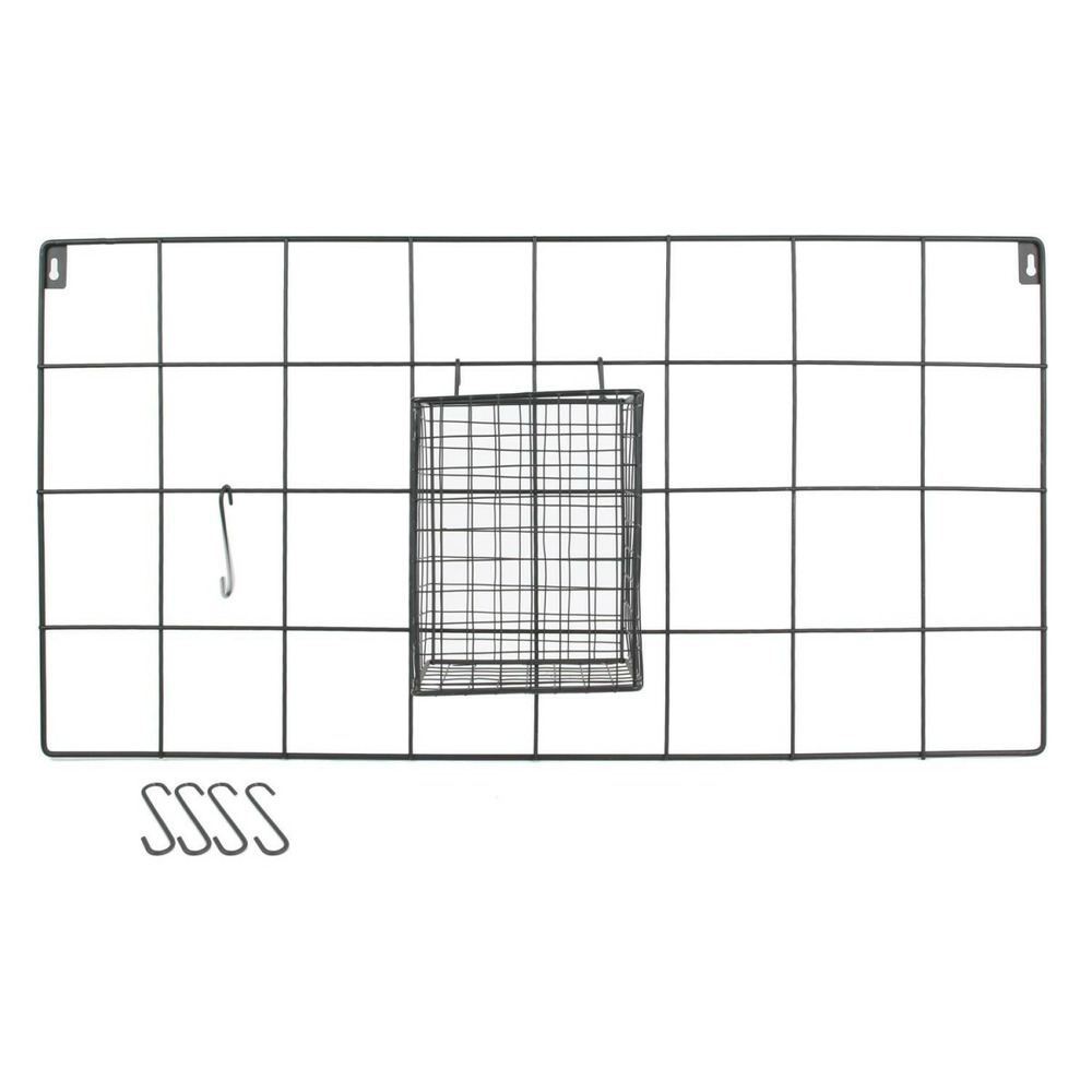 Support mural 5 crochets design 