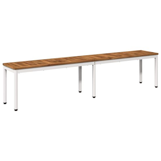 Banc de jardin 201 x 35 x 45 cm bois d'acacia massif