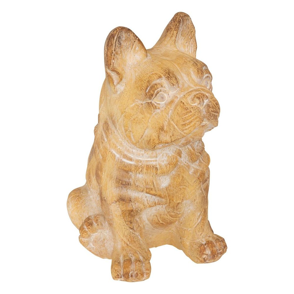 Statuette d'exterieur chien 