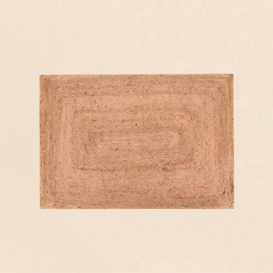 Tapis rectangulaire en jute 120x170cm