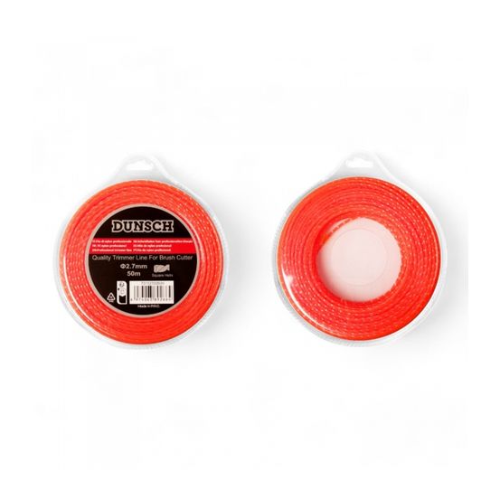 Fil hélicoïdal pour débroussailleuse 2,7mm 50m - dunsch 7311270050h