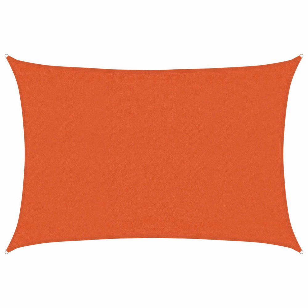 Voile d'ombrage 160 g/m² orange 3,5x4,5 m pehd