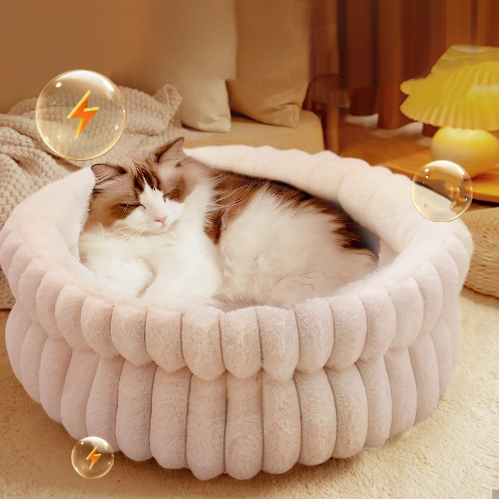 Nid pour chien et chat de petite taille, coussin épaissi et grand, 50*50cm