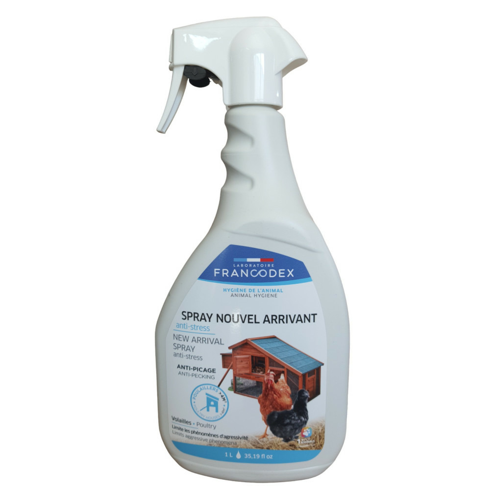 Spray nouvel arrivant volailles anti stress 1l