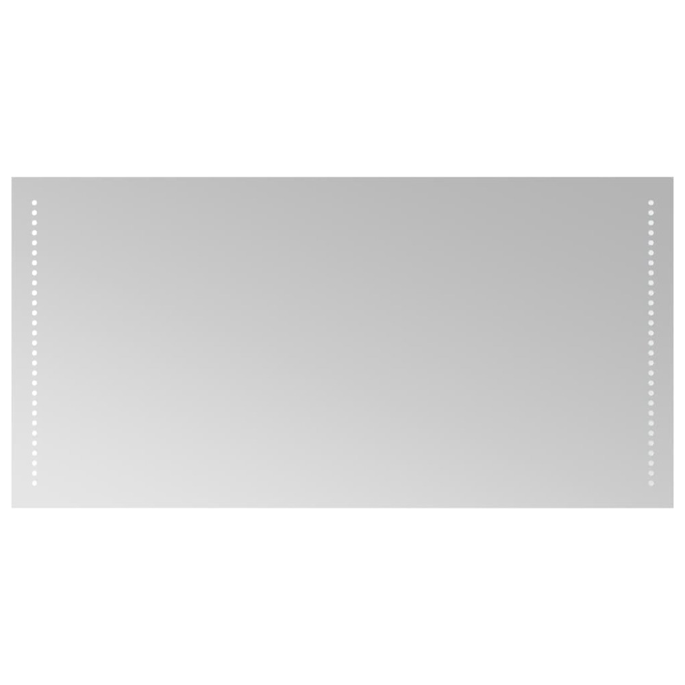 Miroir de salle de bain à led 50x100 cm