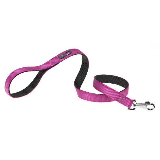 Dual g25/110 colours laisse chien 25 mm x l 110 cm violet