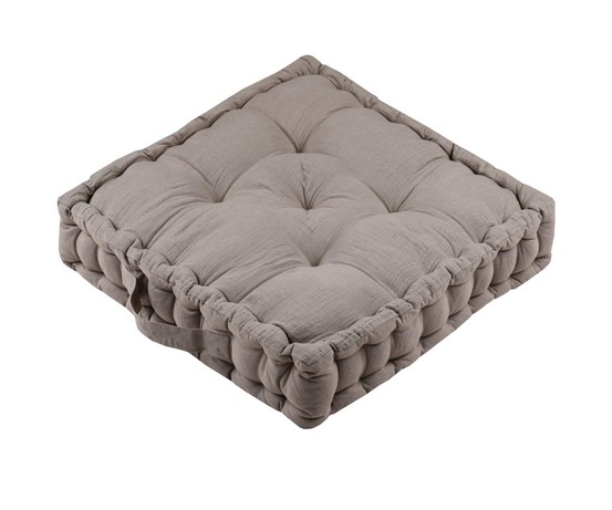 Coussin de sol en gaze de coton pop color