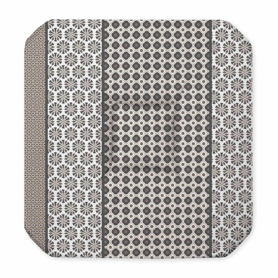 Coussin galette de chaise damara naturel