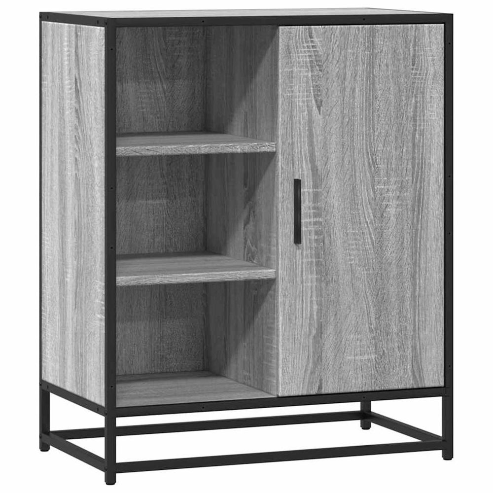 Buffet sonoma gris 62x35x76 cm bois d'ingénierie