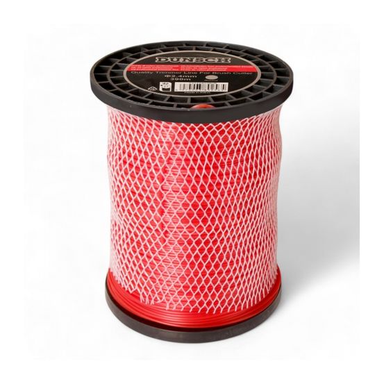 Fil en rouleau pour débroussailleuse, rond 2,4mm 390m en bobine - dunsch 7312240390r