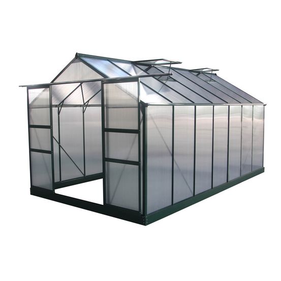 Serre jardin polycarbonate