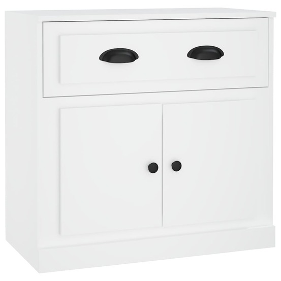 Buffet bahut commode armoire meuble de rangement organisateur cuisine salle de séjour salon 70 x 35,5 x 67,5 cm bois d'ingéni