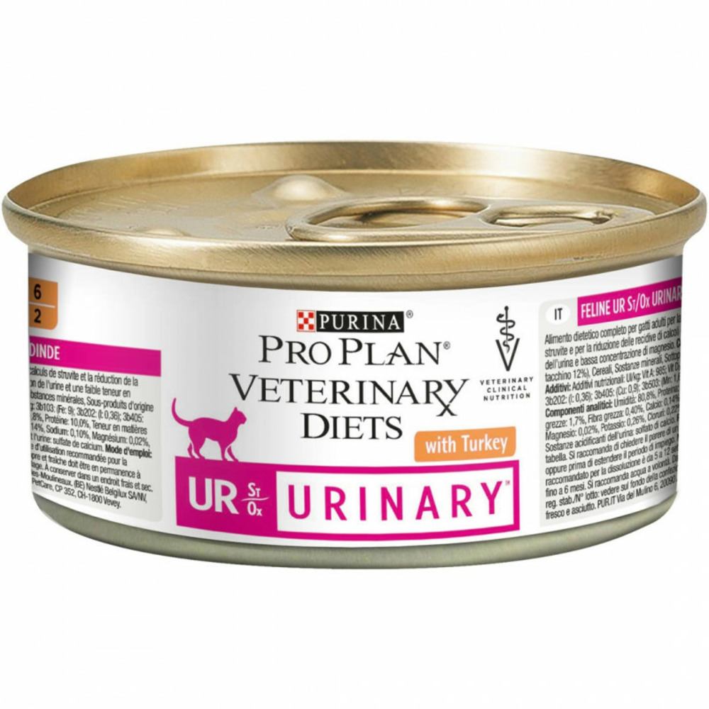 Patee chat veterinary diets ur st/ox urinary (boite) - proplan 24*195g
