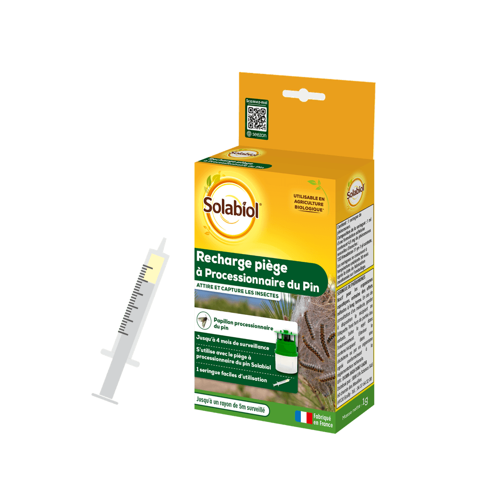 Sorecpro - recharge pour le piège à processionnaire du pin - utilisable en agriculture biologique
