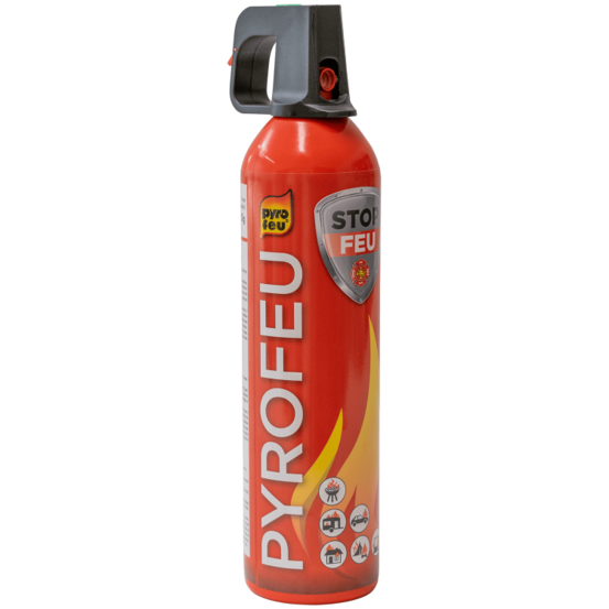 Mousse extinctrice pour départ de feu pyrofeu - 750 ml
