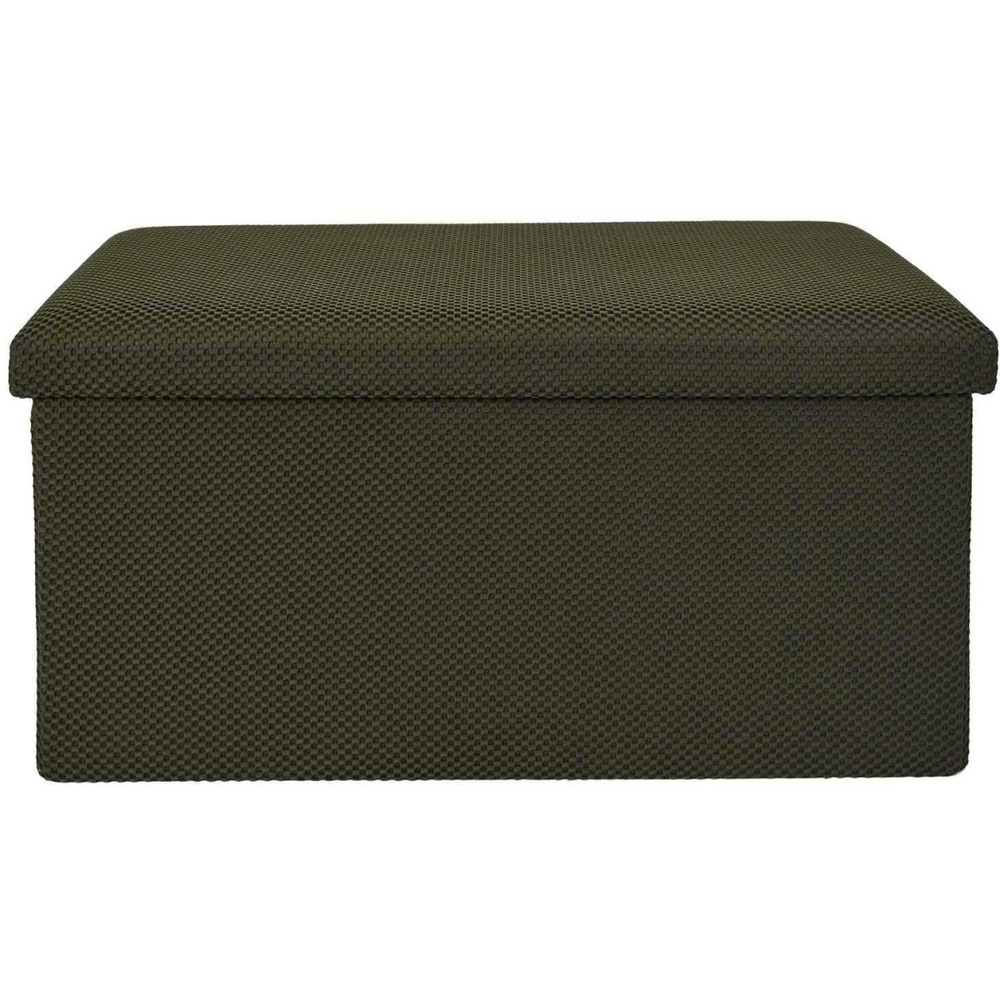 Coffre banc pliable en tissu atome