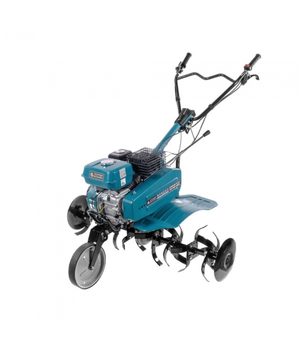 Motoculteur thermique 212cc, 6 fraises, largeur de travail de 108 cm - könner söhnen ks 7hp-950a