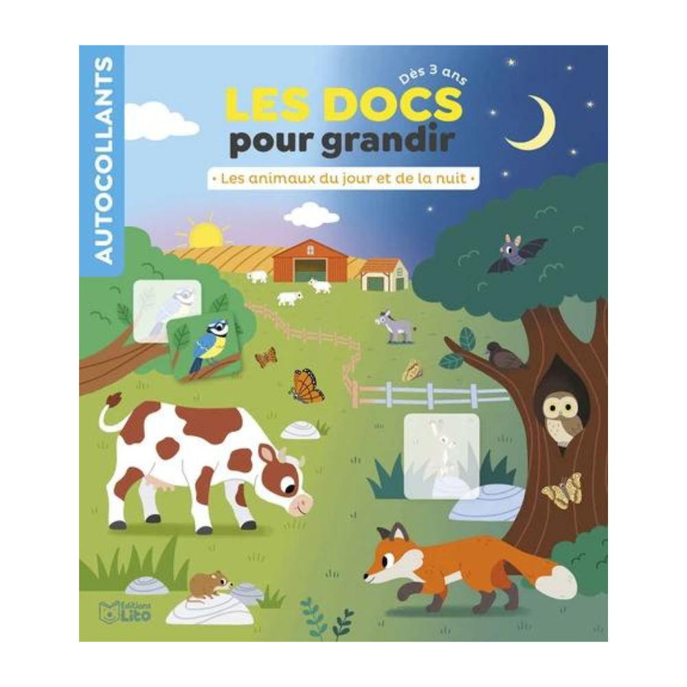 Les animaux le jour et la nuit